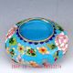 Chinese Cloisonne Handwork Carved Flower Ashtray Jtl074 Other Chinese Antiques photo 4