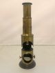 Antique 19th Century Brass Field / Student Microscope With Lenses Other Antique Science Equip photo 4