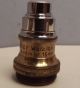Microscope [ Objective ] H.  Oehler { Brass } 16 Mm [ German Silvered ] Fine Other Antique Science Equip photo 2