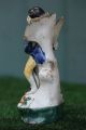 18thc Staffordshire Pearlware Male Figure With Crook & Seated Dog C1800s Figurines photo 7