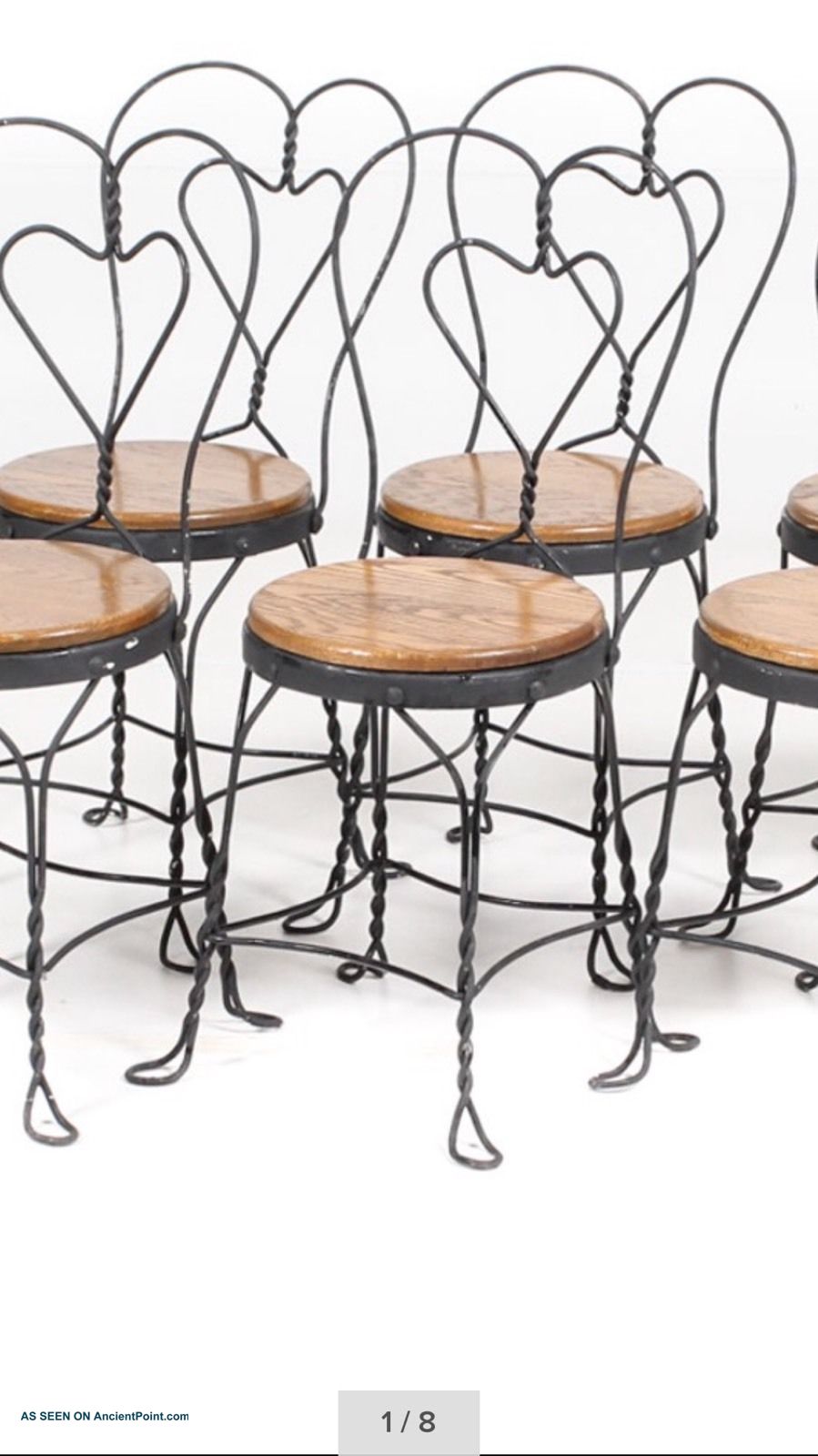 Antique Ice Cream Parlor Chairs - Astrogeopysics