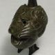 E648: Very Rare Japanese Old Smallish Copper Incense Burner Of Duck Statue Statues photo 3
