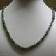 100 Natural (grade A) Untreated Green Jadeite Jade Beads Necklace 5.  5mm,  20 