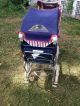 Vintage 1950s Italian Peg Perego Double Twin Stroller Italy Mid Century Pram Old Baby Carriages & Buggies photo 10