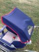Vintage 1950s Italian Peg Perego Double Twin Stroller Italy Mid Century Pram Old Baby Carriages & Buggies photo 5