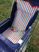 Vintage 1950s Italian Peg Perego Double Twin Stroller Italy Mid Century Pram Old Baby Carriages & Buggies photo 7