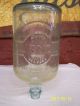Vintage Quaker Manufacturing Range Heater Burnoil Kerosene Glass Jug / Bottle Stoves photo 1
