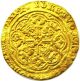 Medieval Gold Half Noble Of King Edward Iii Pre - Treaty Period 1351 - 1361 A.  D British photo 1