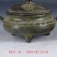 Old Bronze Hand Made Hollow Incense Burner With Ming Dynasty Xuande Mark Incense Burners photo 1