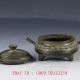 Old Bronze Hand Made Hollow Incense Burner With Ming Dynasty Xuande Mark Incense Burners photo 5