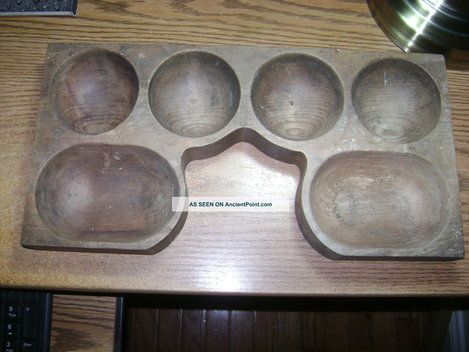 Antique Wood Cash Drawer Tray Trays photo