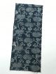 Japanese Antique Katazome Indigo Japane Blue Cotton Textile 061410 Kimonos & Textiles photo 1