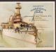 Uss Battleship Indiana Navy War Ship 1898 © Fuller Artifical Leg Medical Ad Card Other Antique Science, Medical photo 3