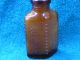 Antique Bottle Eli Lilly No.  643 Bernays Blue - 2 3/4 