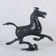 Chinese Bronze Handwork Carved Horse Riding Chebi Statue Qt010 Figurines & Statues photo 3
