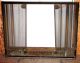 Antique/vintage Early1900 ' S Pierced Brass Fireplace Screen &chippendale Andirons Fireplaces & Mantels photo 9