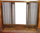 Antique/vintage Early1900 ' S Pierced Brass Fireplace Screen &chippendale Andirons Fireplaces & Mantels photo 4