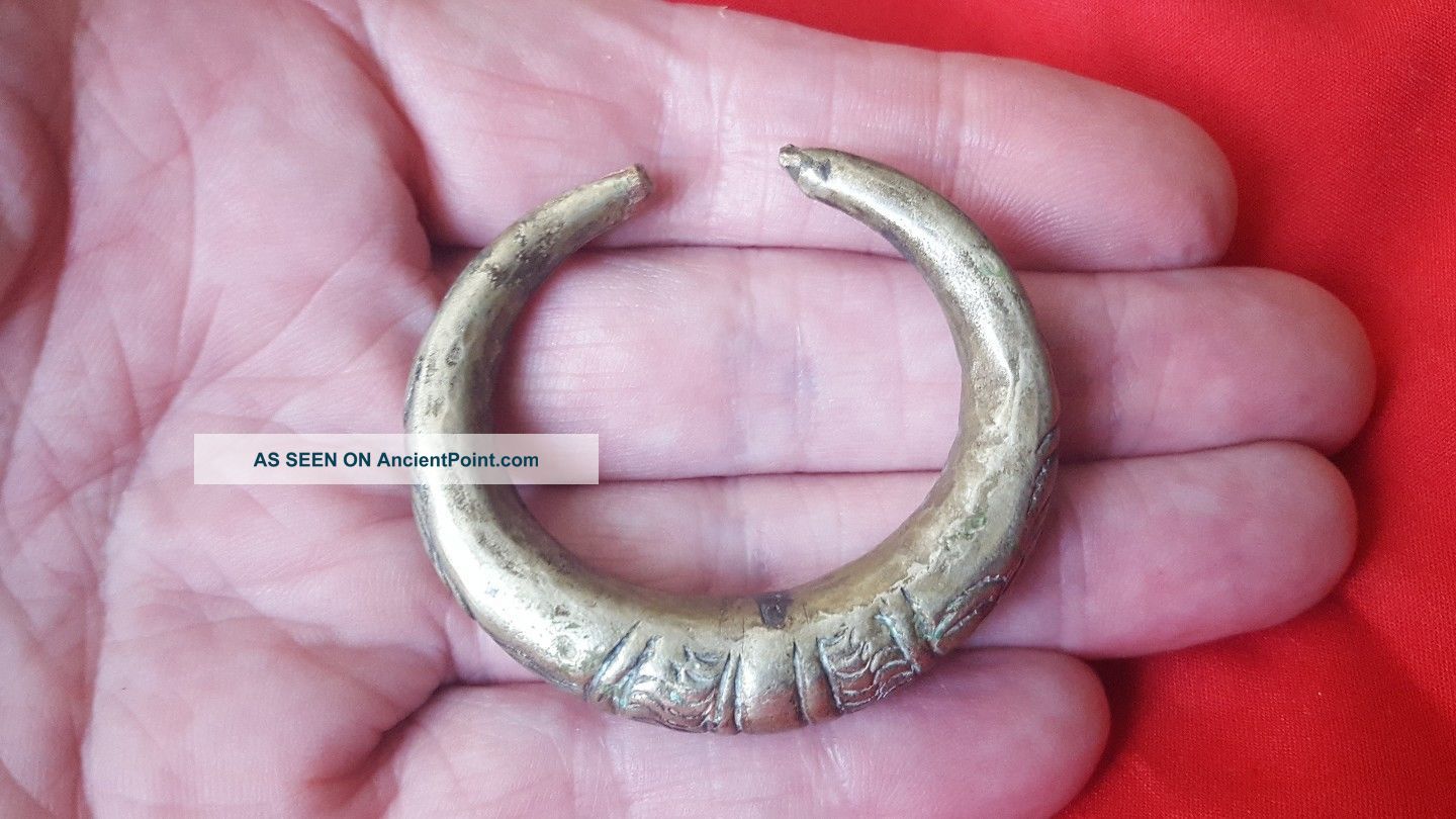 This Is A Rare Viking Berserka Nose Ring Scandinavian photo