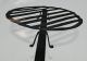 Antique Wrought Iron Open Hearth Round Cooking Grill With Footed Base & Rat Tail Primitives photo 5