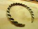 Antique Hand Crafted Bronze Viking Bracelet 23,  11 Gr. Reproductions photo 1