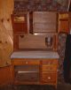 Rare Antique Seller ' S Oak Hoosier Kitchen Cabinet Kitcheneed All In One Slag 1800-1899 photo 3