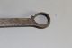 A Rare Decorated 18th C England Wrought Iron Cooking Spoon Great Old Surface Primitives photo 2