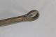 A Rare Decorated 18th C England Wrought Iron Cooking Spoon Great Old Surface Primitives photo 3