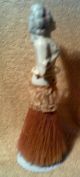 Figural Handle Of Lady On Small Whisk Broom In Stand Figurines photo 3