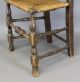 Rare 18th C Norwich,  Ct Qa Chair Bold Spanish Feet Carved Crest Old Attic Patina Primitives photo 8