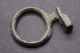 Ancient Roman Bronze Key Ring 1st - 3rd Century Ad British Found Roman photo 1