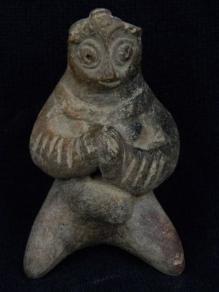 Ancient Teracotta Mother Goddess Indus Valley 1000 Bc Tr5987 photo