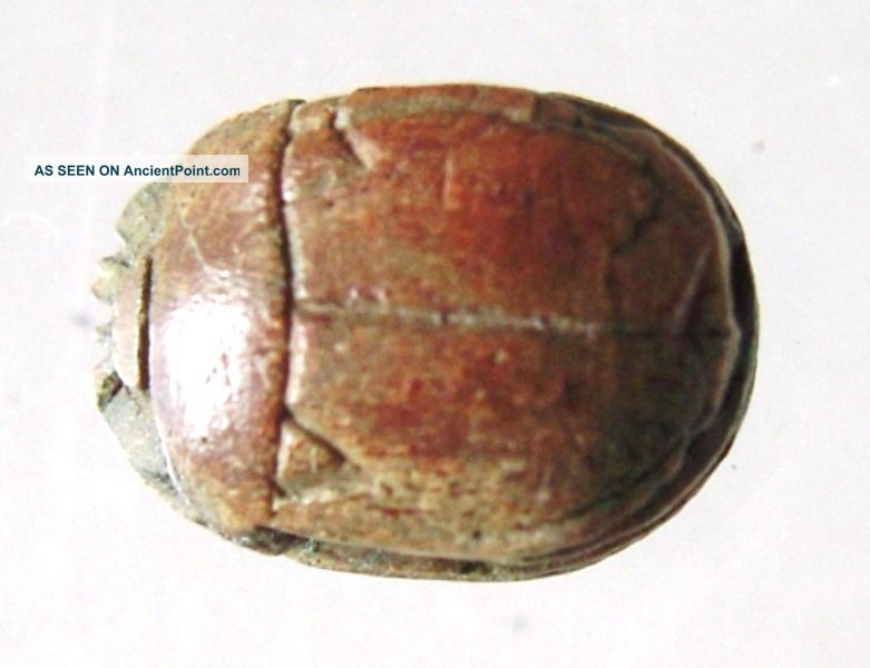 Egyptian Steatite Scarab With Hieroglyphic Of A Scarab.  Ref.  660. Egyptian photo