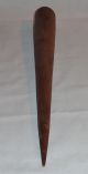 Antique Wood Mahogany 15 3/4” Fid Pin Nautical Rope Rigger Splicing Tool 1940s? Other Maritime Antiques photo 6