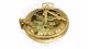 Vintage Maritime Antique Brass Sundial Compass Nautical Decor Postage Compasses photo 3