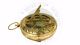 Vintage Maritime Antique Brass Sundial Compass Nautical Decor Postage Compasses photo 4