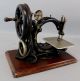 Antique 19thc Wilcox & Gibbs Sewing Machine Co Wooden Base,  No Rerserve Sewing Machines photo 10