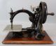 Antique 19thc Wilcox & Gibbs Sewing Machine Co Wooden Base,  No Rerserve Sewing Machines photo 1