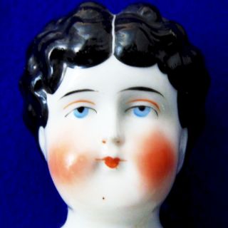 Antique Doll Porcelain Shoulder Head Kestner 4 Vintage Art Pottery Pin Cushion photo