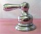 1931 Art Deco Standard Pink Pedestal Sink 2 Pc Faucet Handles Sinks photo 4