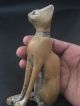 Ancient Egyptian Faience Amulet Cat 30th Dyn 380 Bc Egyptian photo 6