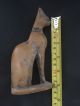 Ancient Egyptian Faience Amulet Cat 30th Dyn 380 Bc Egyptian photo 7