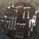 16 Piece Antique Towle 925 Sterling Silver Old Colonial Pattern Flatware Polishe Flatware & Silverware photo 2