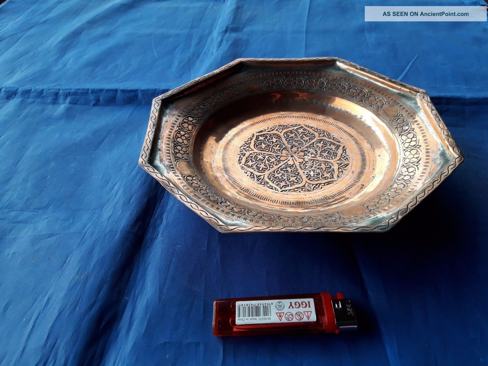 Hand - Crafted Fruit Tray From The Period Of The Ottoman Empire Xviii Century 2. Other Antique Home & Hearth photo