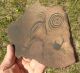Painted Glyph Slab,  North Western Mexico Native American photo 1