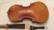 Antique German Violin 4/4 Full Size With Bausch Bows Repair Project Strad Copy String photo 2