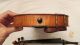 Antique German Violin 4/4 Full Size With Bausch Bows Repair Project Strad Copy String photo 4
