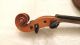 Antique German Violin 4/4 Full Size With Bausch Bows Repair Project Strad Copy String photo 5