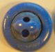 Nbs Small Blue Gold Luster Two Way Self Shank Twiss China Button 1/2 