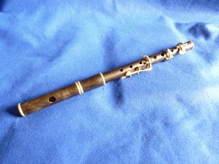 Antique 5 Key Bb Flute - Hardwood – Ulster Marching Bands – Pk/21p photo