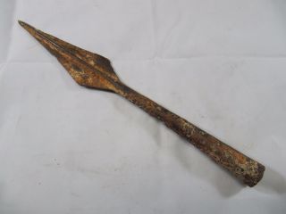 Ancient Viking Iron Long Spearhead 9 - 10 Century - 13 